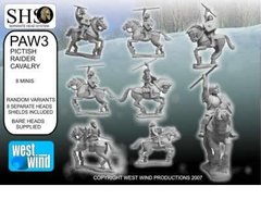 Age of Arthur - Pictish Raider Cavalry (SHS) - West Wind Miniatures WWP-PAW3