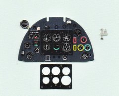 1/32 Приборная панель для Spitfire Mk.II (Yahu Models YMA3201), металл