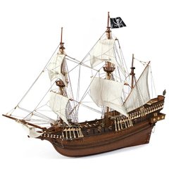 1/100 Піратський корабель Buccaneer (OcCre 12002), збірна дерев'яна модель