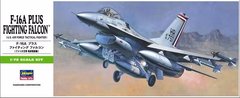 1/72 F-16A Plus Fighting Falcon американский истребитель (Hasegawa 00231), сборная модель
