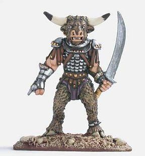 Mirliton Miniatures - Миниатюра 25-28 mm Fantasy - Minotaur Champion of Chaos - MRLT-CH008