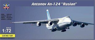 1/72 Антонов Ан-124 "Руслан" транспортний літак (ModelSvit 7201), збірна модель