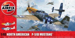 1/48&nbsp;P-51D Mustang&nbsp;(Filletless Tails) американський винищувач (Airfix A05138), збірна модель