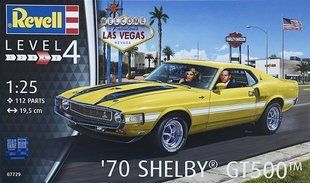 1/25 Автомобиль&nbsp;'70 Shelby Mustang GT500 (Revell 07729), сборная модель