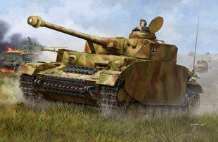 1/16 Pz.Kpfw.IV Ausf.H германский средний танк (более 2000 деталей!) (Trumpeter 00920) сборная модель