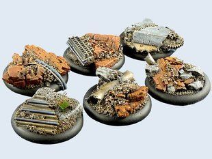 MicroArt Studio Bases - Old Factory Bases, WRound 40mm (2) - MNART-BB15W02A