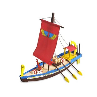 Cleopatra (Egyptian Boat) Збірна дерев'яна модель для дітей 6+ (Artesania Latina 30507 Junior Collection Wooden Kit)