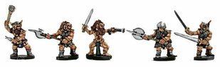 Mirliton Miniatures - Миниатюра 25-28 mm Fantasy - Dworgar with two handed weapons - MRLT-DW030