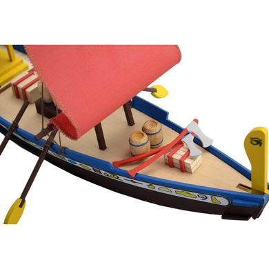 Cleopatra (Egyptian Boat) Збірна дерев'яна модель для дітей 6+ (Artesania Latina 30507 Junior Collection Wooden Kit)