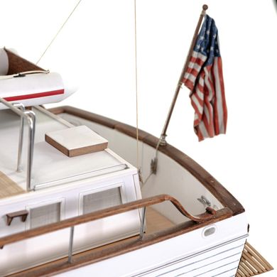 1/20 Американская круизная яхта Гранд Бэнкс (Amati Modellismo 1607 Grand Banks), сборная деревянная модель