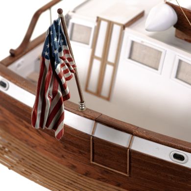 1/20 Американська круїзна яхта Гранд Бенкс (Amati Modellismo 1607 Grand Banks), збірна дерев'яна модель