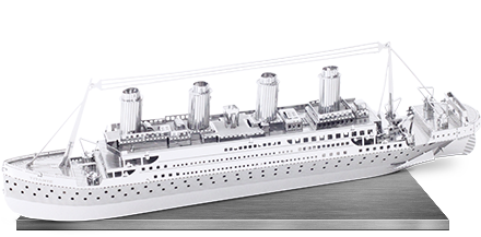Titanic, сборная металлическая модель
