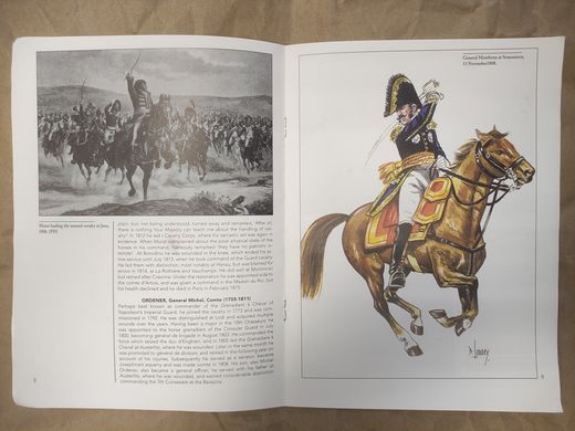 Журнал "Cavalry of the Napoleonic Wars №44: Napoleon's Cavalry Commanders, L-Z" by Del Prado Publishers and Osprey Publishing (на английском языке)