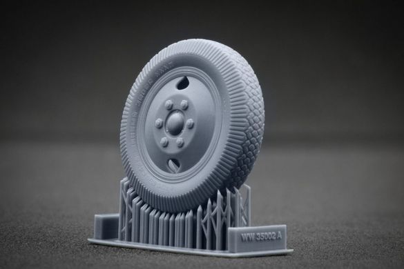 1/35 Колеса для ЗІС-5 звичайні, 5 штук, 3D-друк (ScaleX WW35002)
