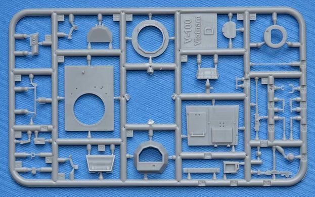 1/72 V-100 (XM-706 E1) разведывательно-дозорная патрульная машина (ACE 72431), сборная модель