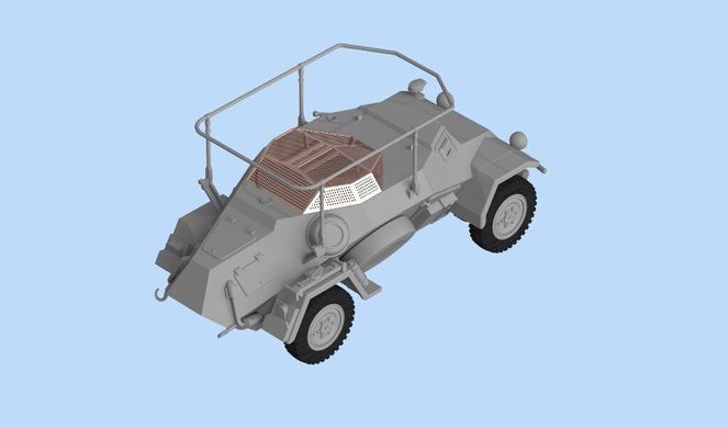 1/48 Sd.Kfz.261 германский бронеавтомобиль связи (ICM 48194), сборная модель