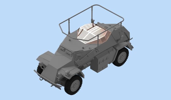1/48 Sd.Kfz.261 германский бронеавтомобиль связи (ICM 48194), сборная модель