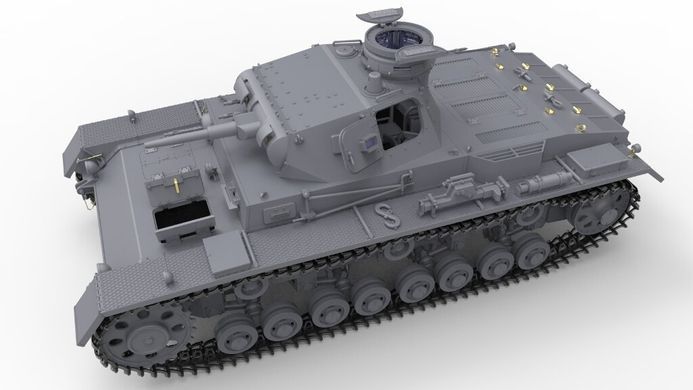 1/35 Pz.Kpfw.III Ausf.C германский средний танк (MiniArt 35166), сборная модель