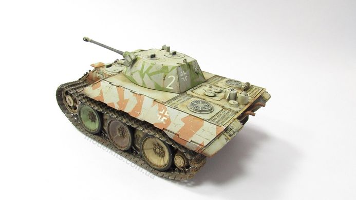 1/35 Танк VK.1602 Leopard (авторська робота), готова модель
