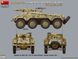 1/35 Бронеавтомобіль Sd.Kfz.234/3 Stummel пізньої версії (Miniart 53046), збірна модель