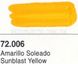 Жовтий, 17 мл (Vallejo Game Color 72006 Sun Yellow) акрилова фарба