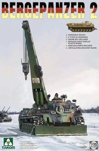 1/35 БРЭМ Bergepanzer 2 (Takom 2122) сборная модель
