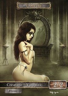 Vampire #7 Token Magic: the Gathering (Токен) GnD Cards