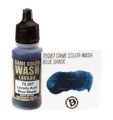 Game Color Wash BLUE (Vallejo 73207) Смывка акриловая, 17 мл