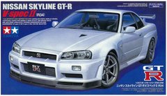 1/24 Автомобиль 2000 Nissan Skyline GT-R V-Spec II (R34) (Tamiya 24258), сборная модель