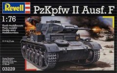 1/76 Pz.Kpfw.II ausf.F германский легкий танк (Revell 03229)