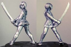 HassleFree Miniatures - Suzi (b) Japanese schoolgirl with katana - HF-HFA025