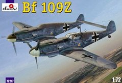 1/72 Messerschmitt Bf-109Z (Amodel 72217) сборная модель