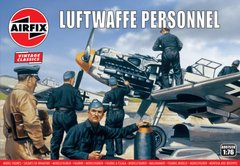 1/76 Персонал Люфтвафе Другої світової, 48 фігур, серія Vintage Classics (Airfix 00755v), пластик