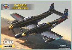 1/48 F-82F/G Twin Mustang американский истребитель (Modelsvit 4818), сборная модель