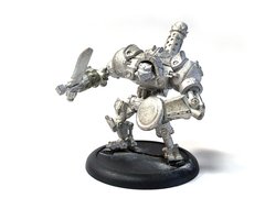 Mercenary Nomad, миниатюра Warmachine, неокрашенная (Privateer Press), собранная металлическая