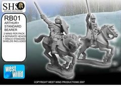 Age of Arthur - Arthur + Standard Bearer - West Wind Miniatures WWP-RB01