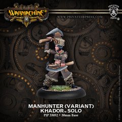 Manhunter (Alternate Version), Khador, миниатюра Warmachine (Privateer Press Miniatures PIP33052), сборная металлическая неокрашенная