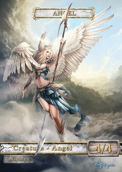 Angel #6 Token Magic: the Gathering (Токен) GnD Cards