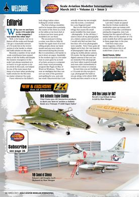 Журнал "Scale Aviation Modeller International" March 2017 Vol 23 Issue 3 (англійською мовою)