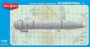 1/35 Schwertwal - I підводний мисливець за підводними човнами (MikroMir 35-016), збірна модель
