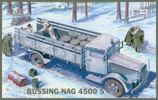 1/35 Bussing-NAG 4500S германский грузовик (IBG Models 35012) сборная модель
