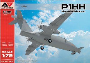 1/72&nbsp;БПЛА&nbsp;P1.HH Hammerhead (A&A Models 7210), збірна модель
