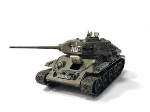 1/35 Танк Т-34/85 с пушкой Д-5Т постройки завода №112, готовая модель с интерьером (авторская работа)