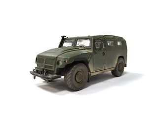 1/43 Бронеавтомобіль ГАЗ Тигр, готова модель, авторська робота