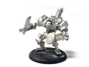 Mercenary Nomad, мініатюра Warmachine, нефарбована (Privateer Press), зібрана металева