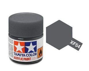 Фарба Tamiya XF-54 Dark Sea Grey, матова акрилова, 10 мл (Tamiya 81754)