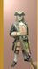 54 мм AUSTRIAN GRENADIER OFFICER, WALLON'S REGIMENT