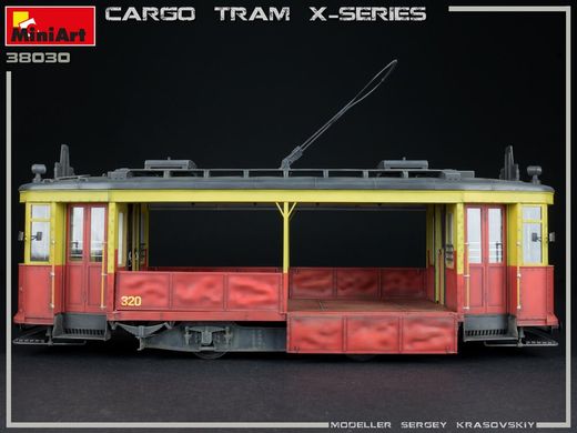 1/35 Вантажний трамвай серії "Х" (Miniart 38030), збірна модель
