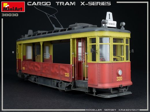 1/35 Грузовой трамвай серии "Х" (Miniart 38030), сборная модель