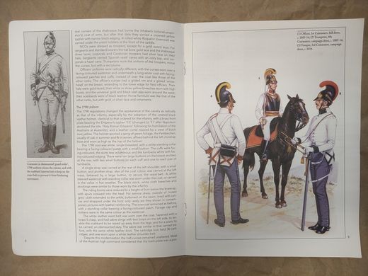 Журнал "Cavalry of the Napoleonic Wars №45: Austrian Heavy Cavalry" by Del Prado Publishers and Osprey Publishing (на английском языке)